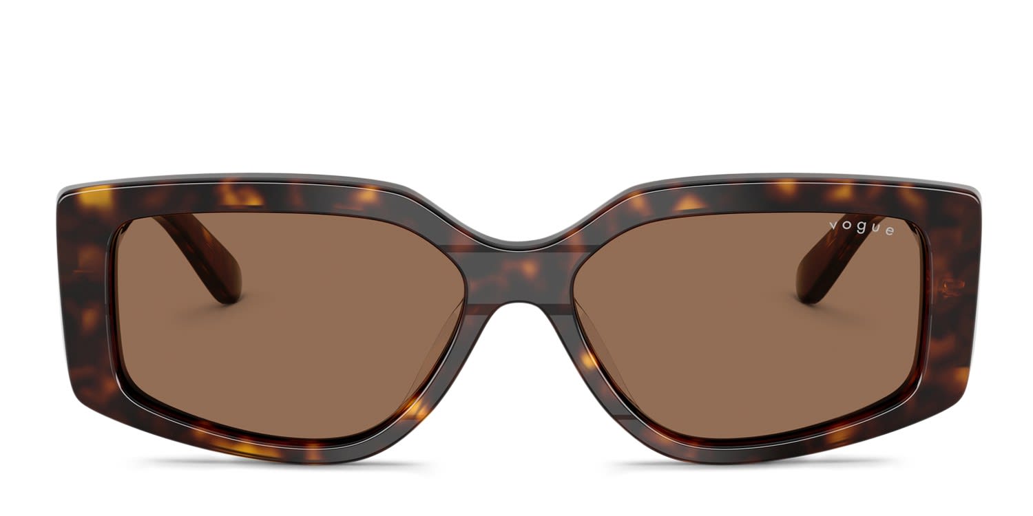 Vogue VO5642SU Tortoise, Brown glasses - Tortoise / Brown - Frontal View