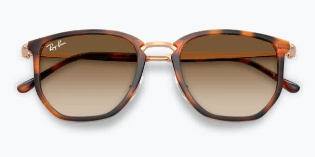Ray-Ban ORB4451 サングラス Ray-Ban RB4451 clear , orange frame with clear gradient brown