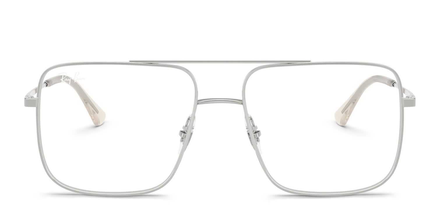 Ray-Ban RX3758V Ari Silver glasses - Silver - Frontal View