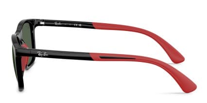 Ray-Ban RJ9084S Kids Black glasses - Black - Side View