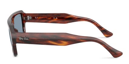 Ray-Ban RB4454 Lukas Multicolor, Tortoise, Blue glasses - Multicolor / Tortoise / Blue - Side View