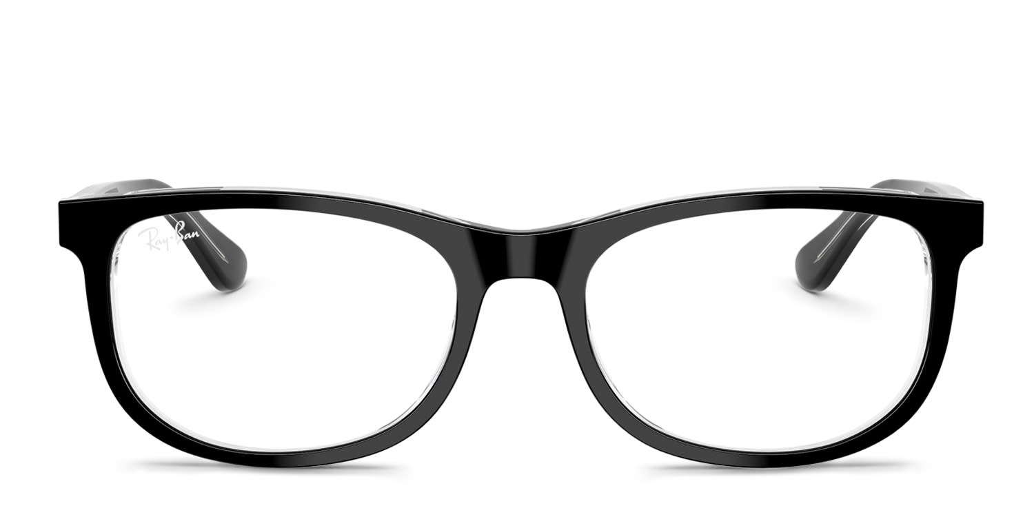 Ray-Ban RY1642 Kids Black glasses - Black - Frontal View
