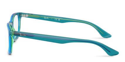 Ray-Ban RY1642 Kids Green, Blue glasses - Green / Blue - Side View