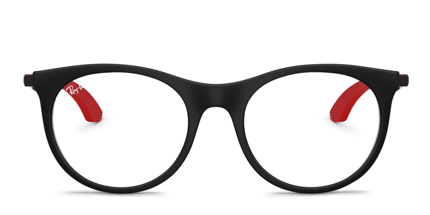 Ray-Ban RY9082V Kids Matte Black glasses - Matte Black - Frontal View