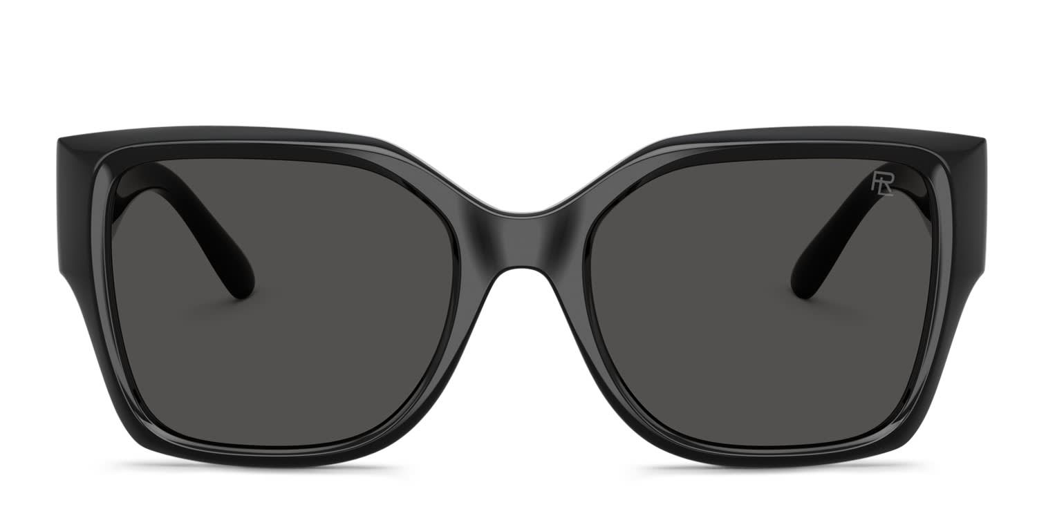 Ralph Lauren RL8230U Black, Gray glasses - Black / Gray - Frontal View