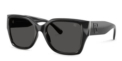 Ralph Lauren RL8230U Black, Gray glasses - Black / Gray - Angle View