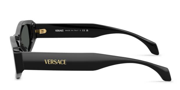 Versace VE4487 Polarized Versace VE4487 black frame with dark grey lenses. Lenses  main image 3