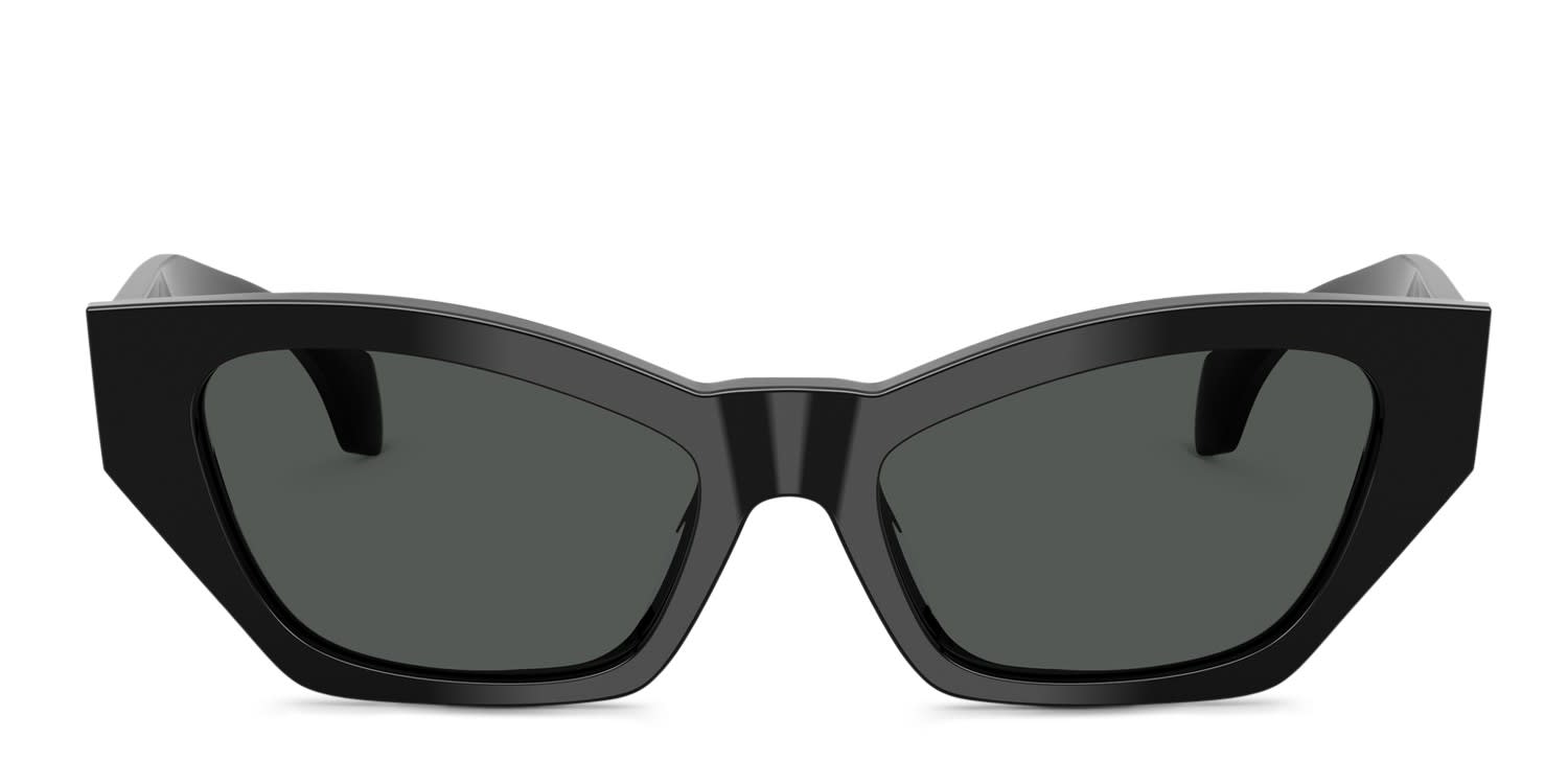 Versace VE4488U Black, Gray glasses - Black / Gray - Frontal View