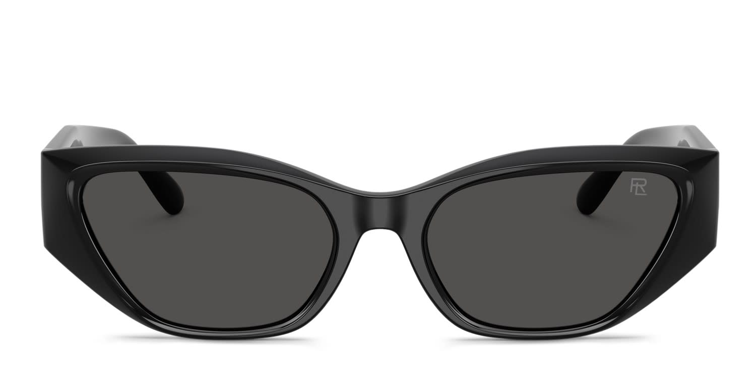 Swarovski SK6045U black frame with dark grey lenses. Lenses