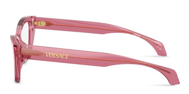 Versace VE3373U clear , pink frame