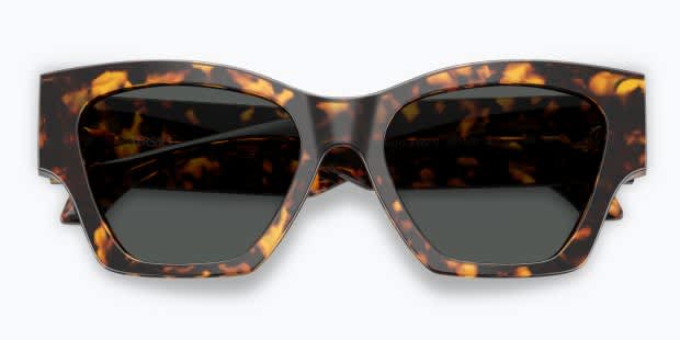 Versace VE4492U tortoise frame with dark grey lenses. Lenses  display picture 1