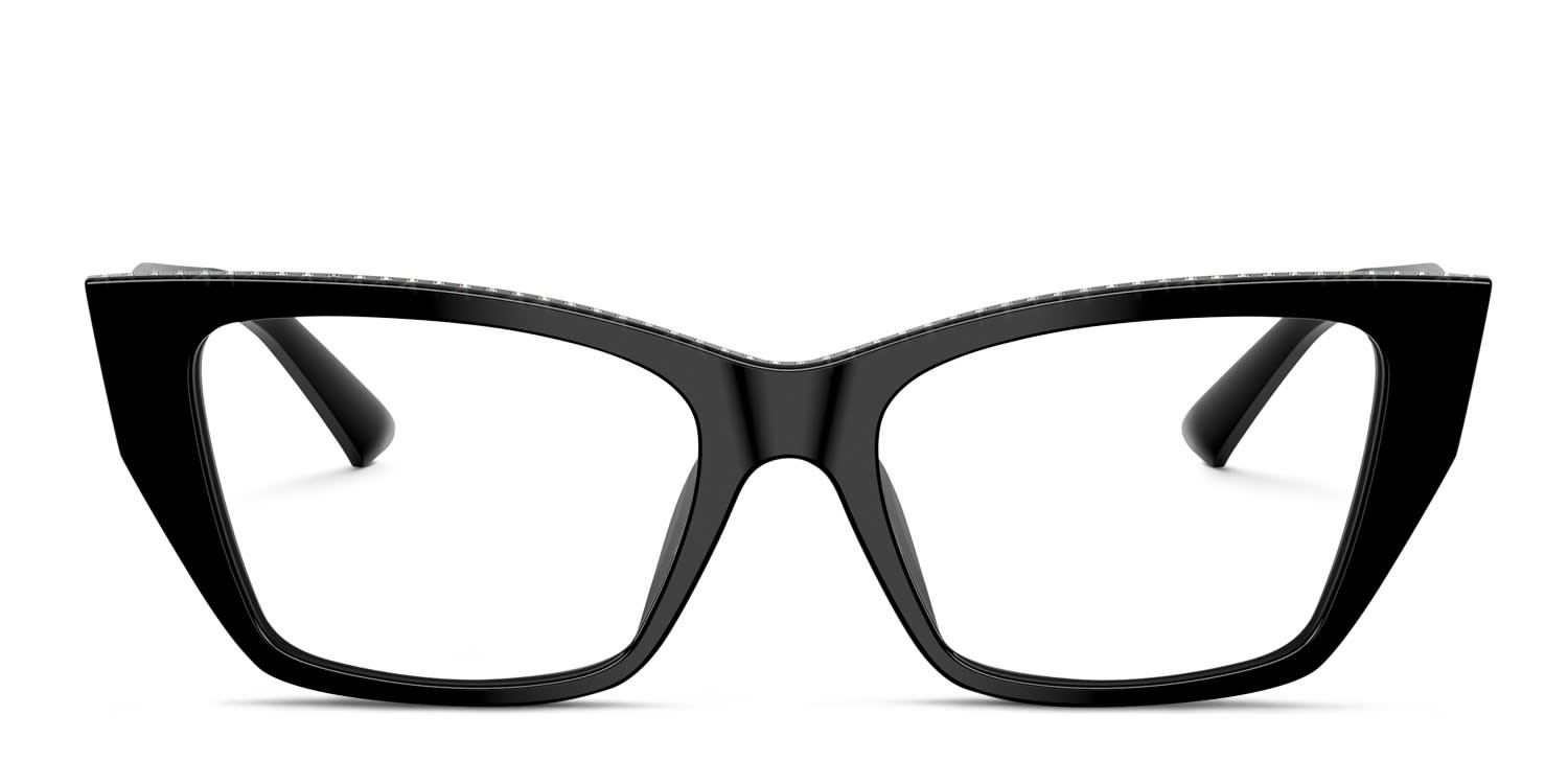Jimmy Choo JC3031BU Black glasses - Black - Frontal View