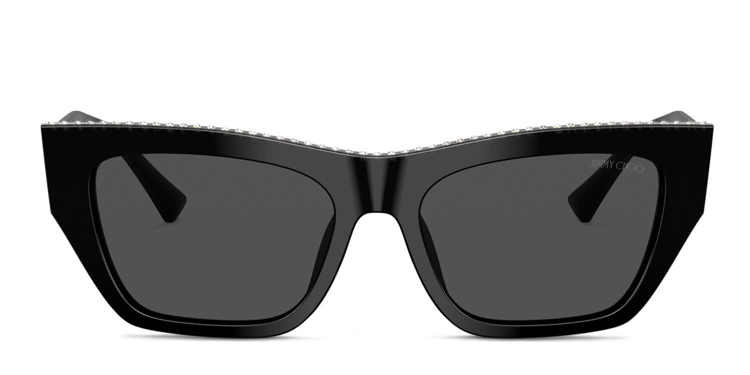 Jimmy Choo JC5035B Black, Gray glasses - Black / Gray - Frontal View