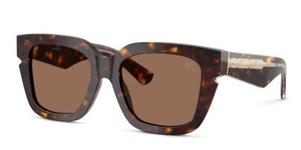 Burberry BE4453 Tortoise, Brown glasses - Tortoise / Brown - Angle View