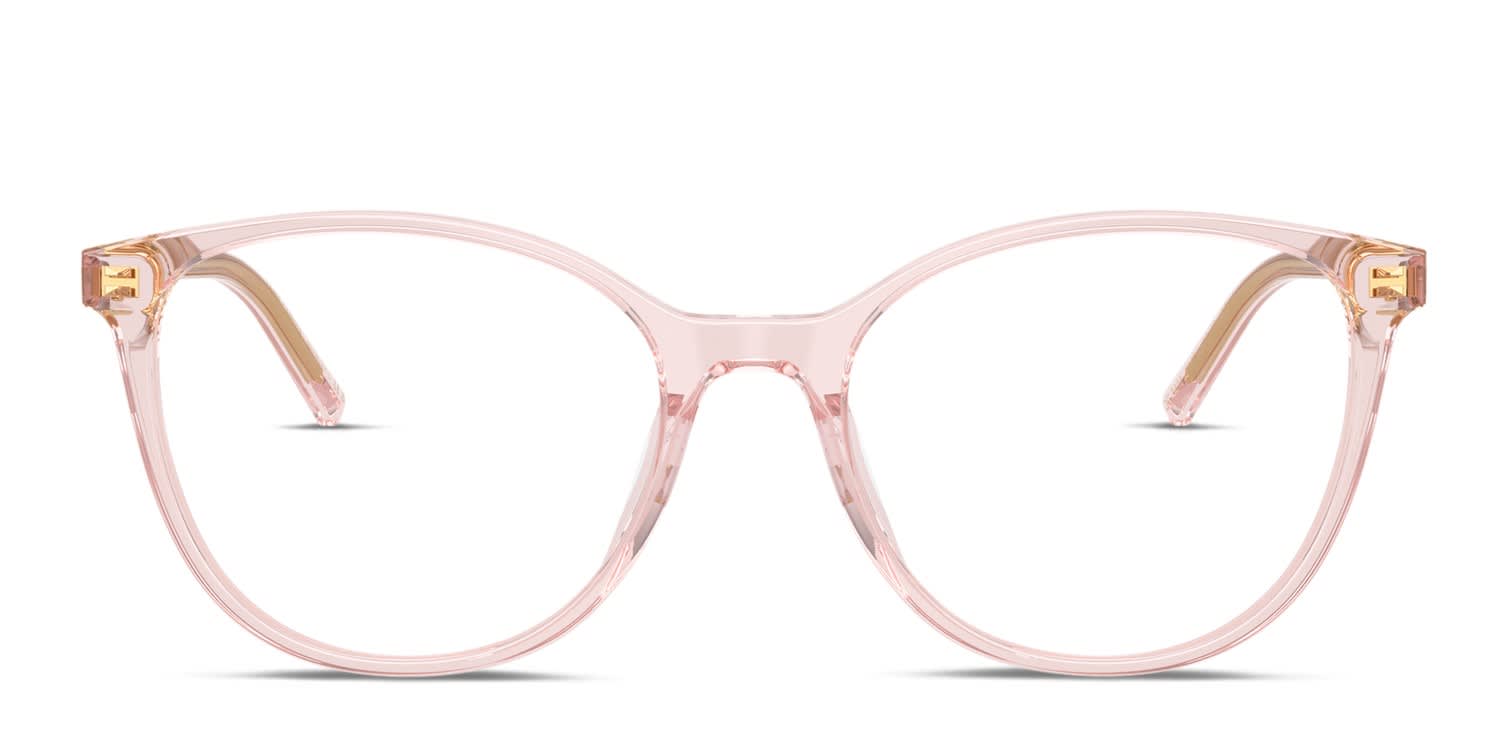 Dolce & Gabbana DG3425 Clear, Pink glasses - Clear / Pink - Frontal View