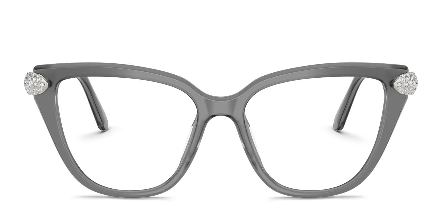 Swarovski SK2045 Gray glasses - Gray - Frontal View