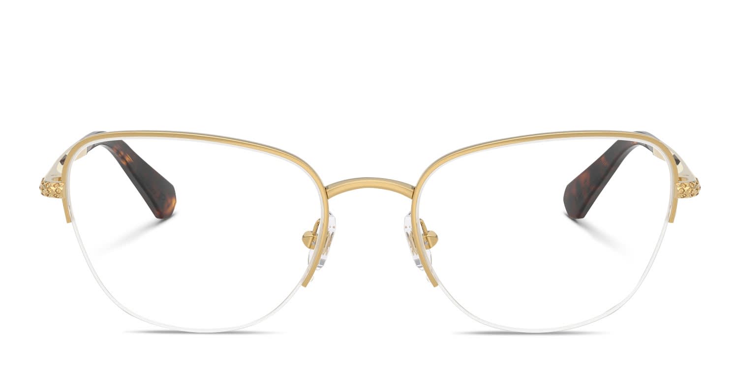 Swarovski SK1023 Gold glasses - Gold - Frontal View