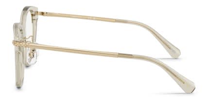Swarovski SK2044F Clear, Beige glasses - Clear / Beige - Side View