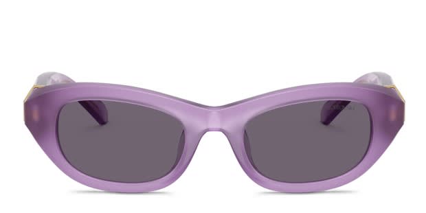 普通科　可可SP Swarovski Swarovski Glasses in Pink/Purple | Target Optical