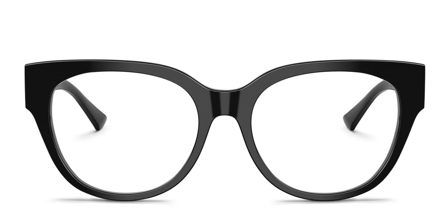 J&Y SYSTEM公式アカウント03925-35 (2.0) black Jimmy Choo JC3035 Shiny Black Prescription Eyeglasses