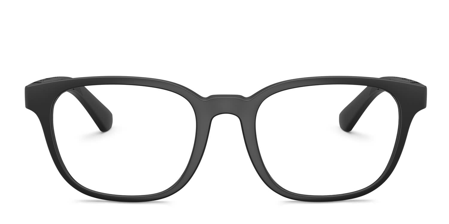 Burberry BE2433U Black glasses - Black - Frontal View