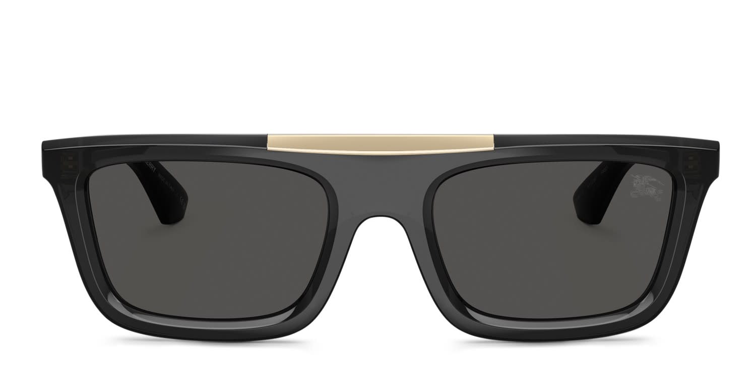 Burberry BE4451U Gray glasses - Gray - Frontal View