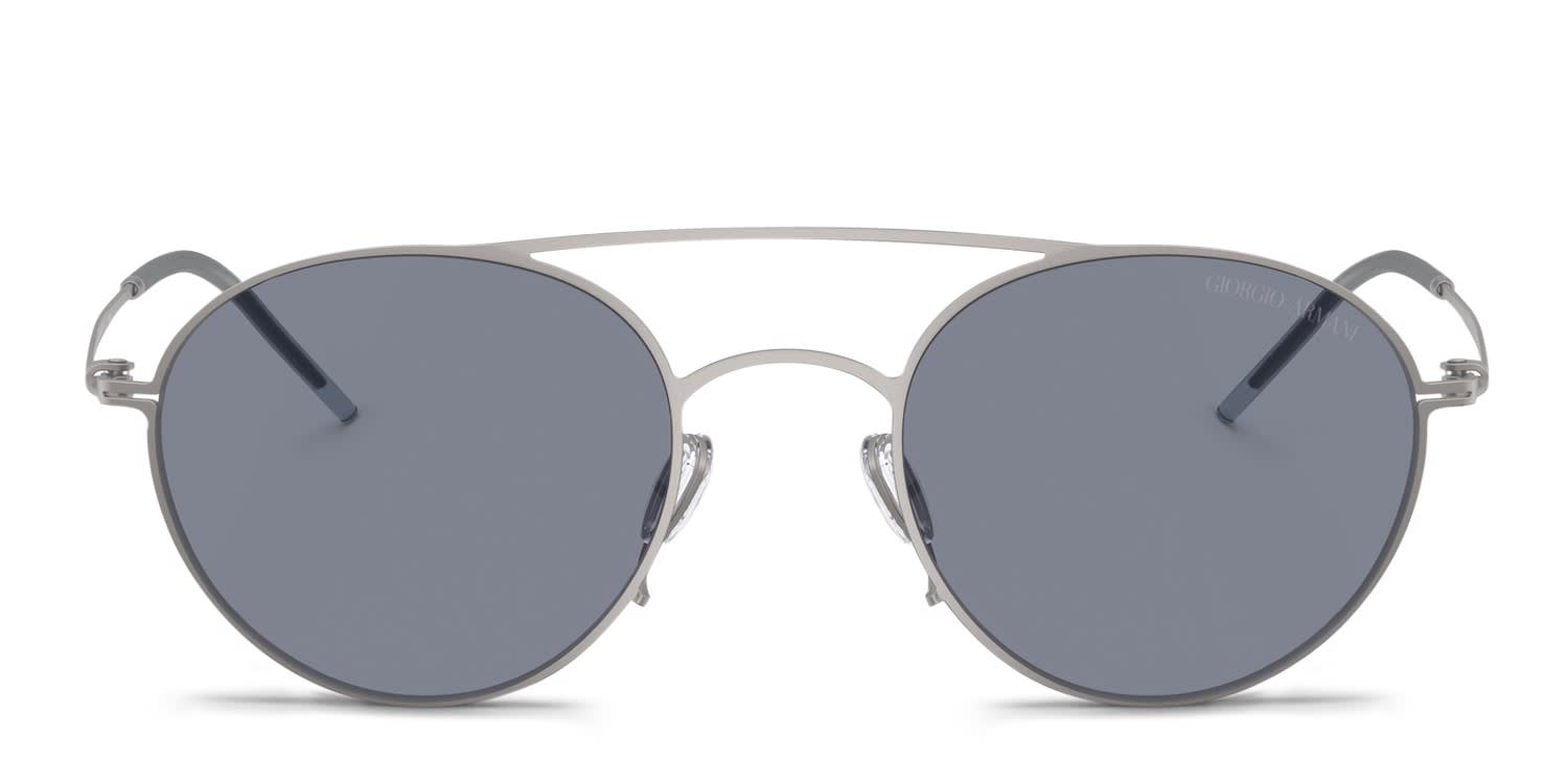 Swarovski SK7033 gunmetal frame with grey mirrored black lenses