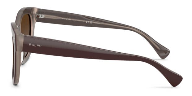 Ralph Lauren RA5301U white , brown frame with polarized  display picture 3