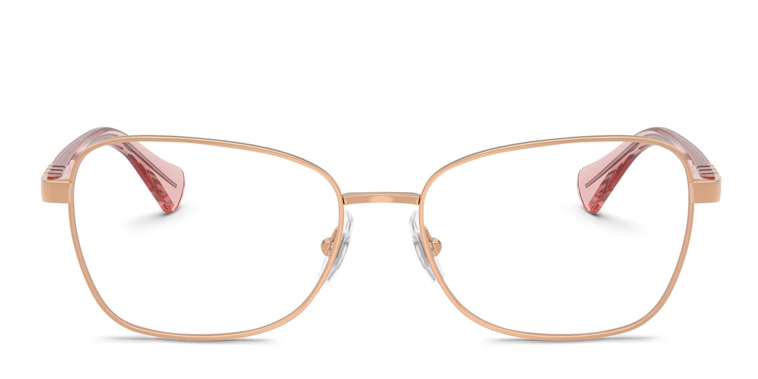 Ralph Lauren RA6062 Pink, Gold glasses - Pink / Gold - Frontal View