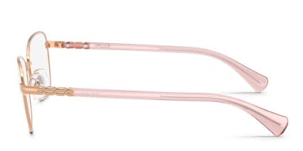 Ralph Lauren RA6062 Pink, Gold glasses - Pink / Gold - Side View