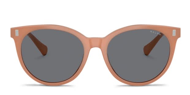 Ralph Lauren RA5331U white , beige frame with blue lenses. Lenses