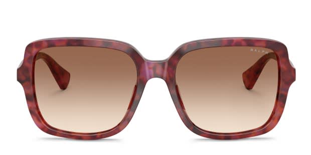 Ralph Lauren RA5333U purple , tortoise frame with light brown