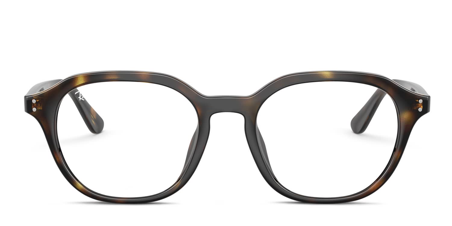 Ray-Ban RX7259D Tortoise glasses - Tortoise - Frontal View