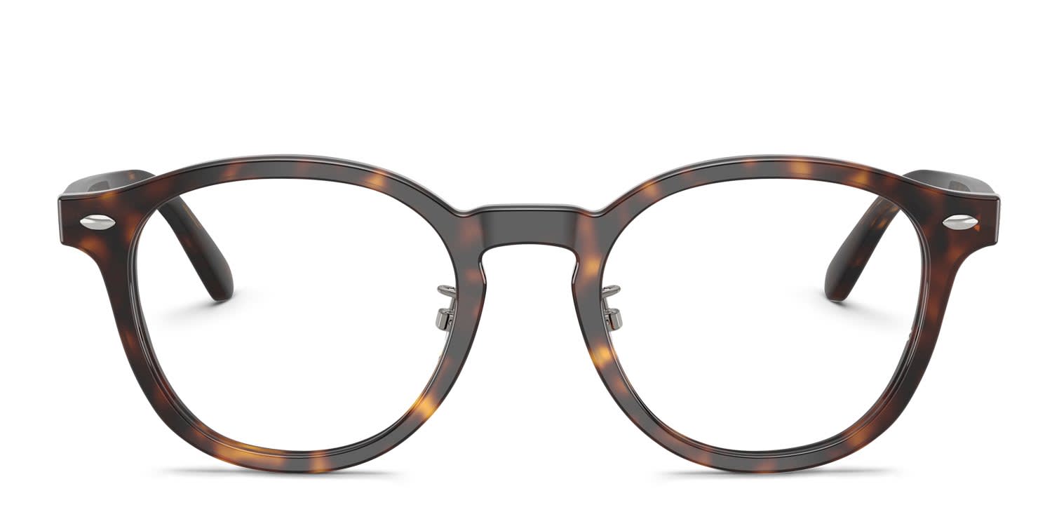 Ray-Ban RX5443D Tortoise glasses - Tortoise - Frontal View