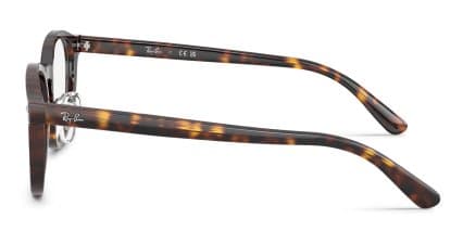 Ray-Ban RX5443D Tortoise glasses - Tortoise - Side View