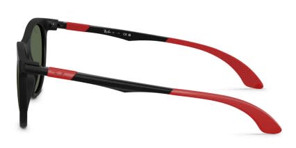 Ray-Ban RJ9082S Kids Matte Black glasses - Matte Black - Side View
