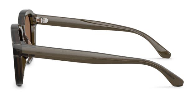 Emporio Armani EA4245U clear , gray frame with dark brown lenses