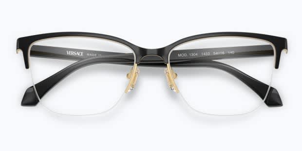 Versace VE1304 gold , black frame