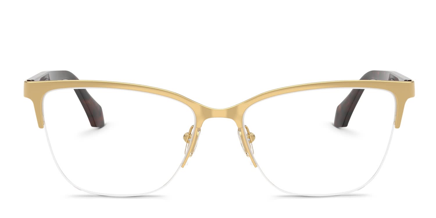【美品】deres デレス ブラウス Valentina Versace VE1304 gold frame