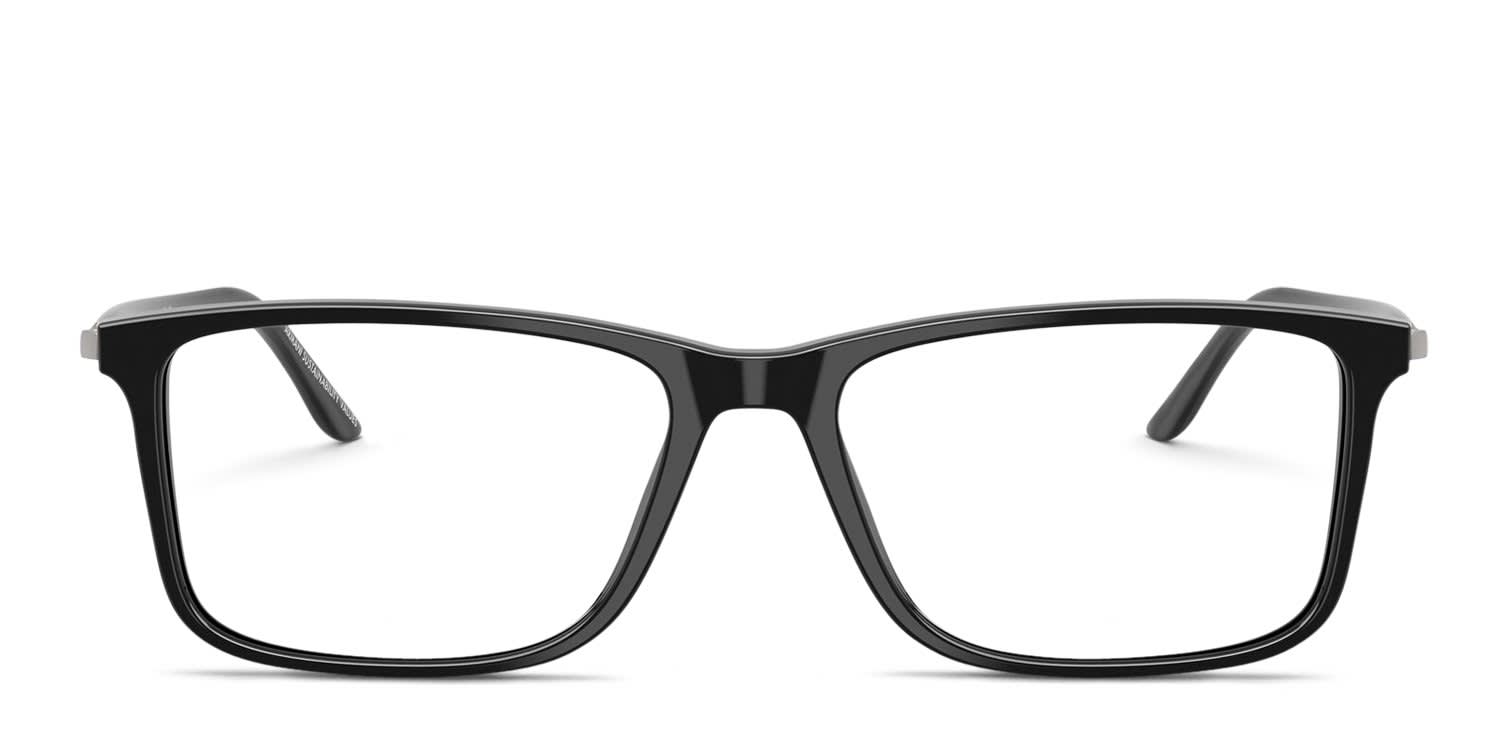Giorgio Armani AR7261 Black glasses - Black - Frontal View