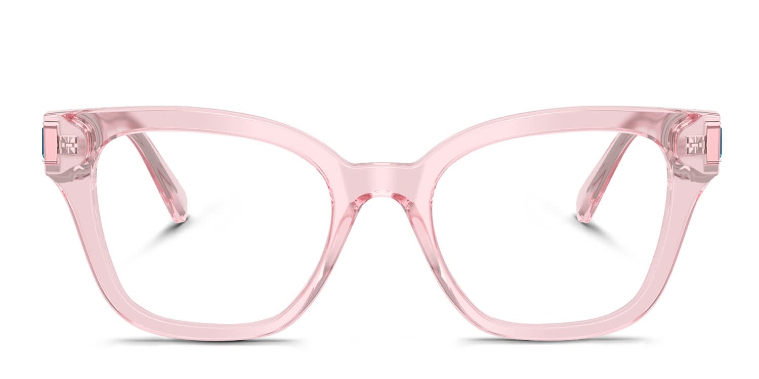 Swarovski SK2048 clear , pink frame