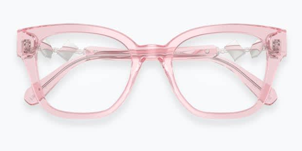Swarovski SK2048 clear , pink frame