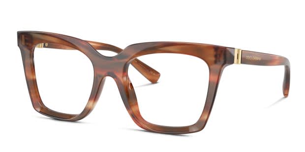 Dolce & Gabbana DG3417 multicolor , brown frame