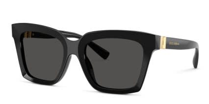 Dolce & Gabbana DG4498 Black, Gray glasses - Black / Gray - Angle View