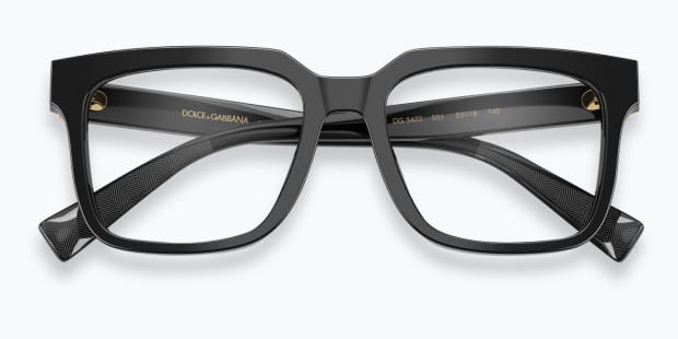Dolce & Gabbana DG3422 Shiny Black