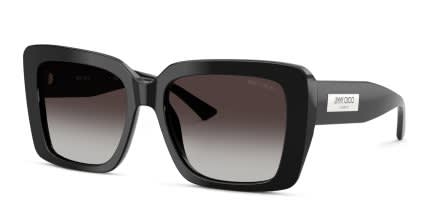 Jimmy Choo JC5042 Black, Gray glasses - Black / Gray - Angle View