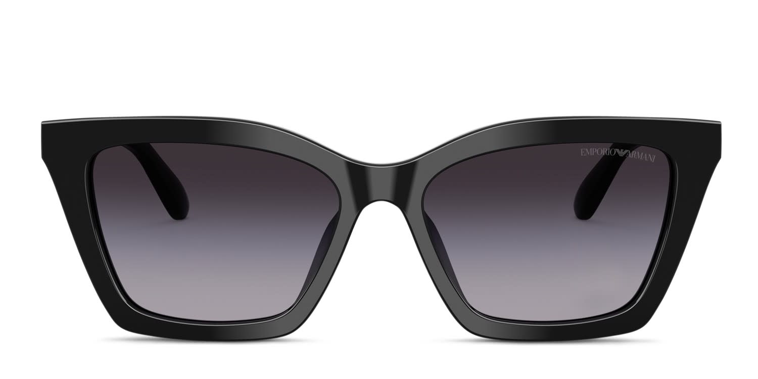 Emporio Armani EA4250U Black, Gray glasses - Black / Gray - Frontal View