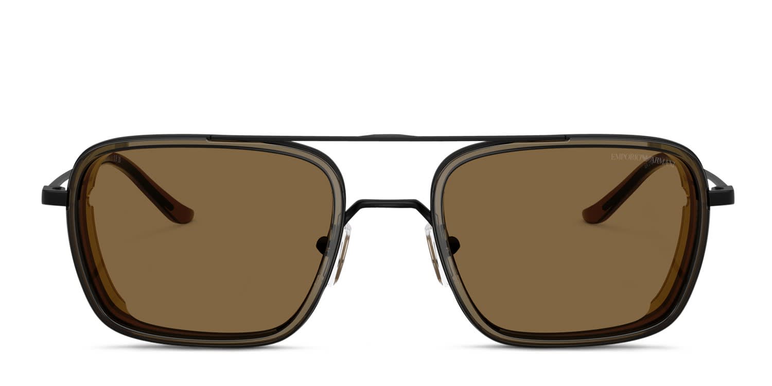 Sandro SD7016 gunmetal frame with lenses. Lenses provide 100% UV