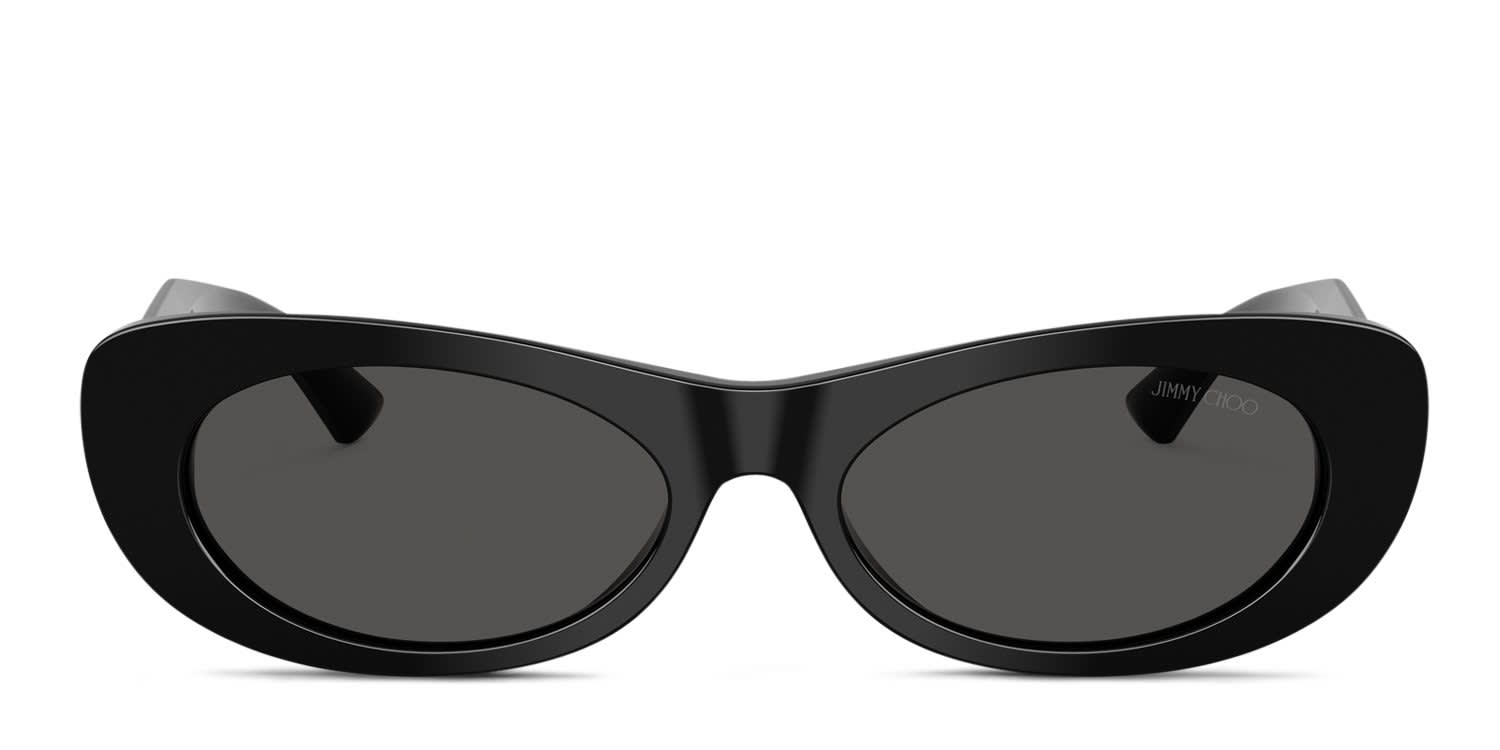 Jimmy Choo JIMENA/S gold frame with gradient grey lenses. Lenses