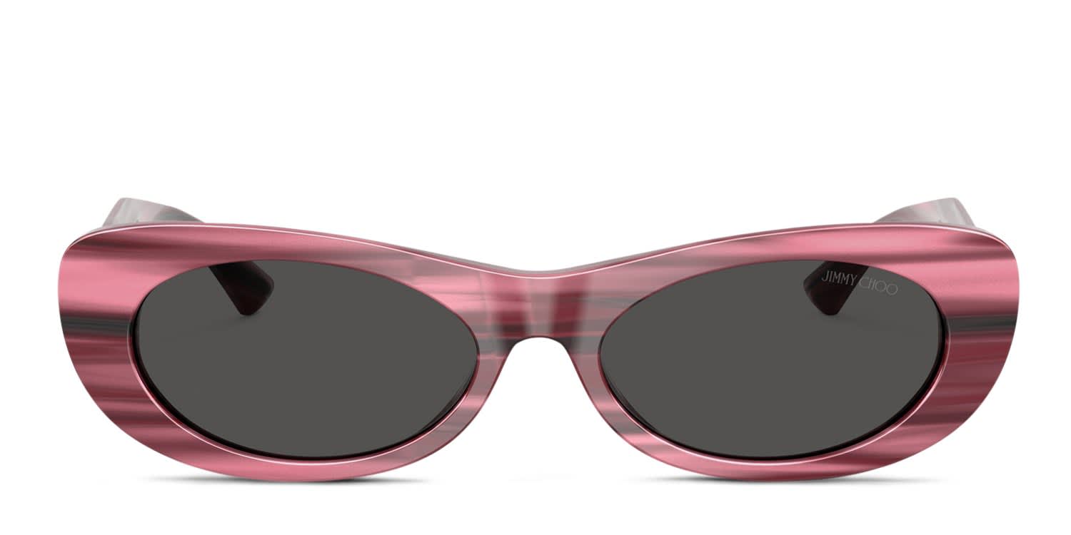 Jimmy Choo JC5068U clear , beige frame with light brown lenses
